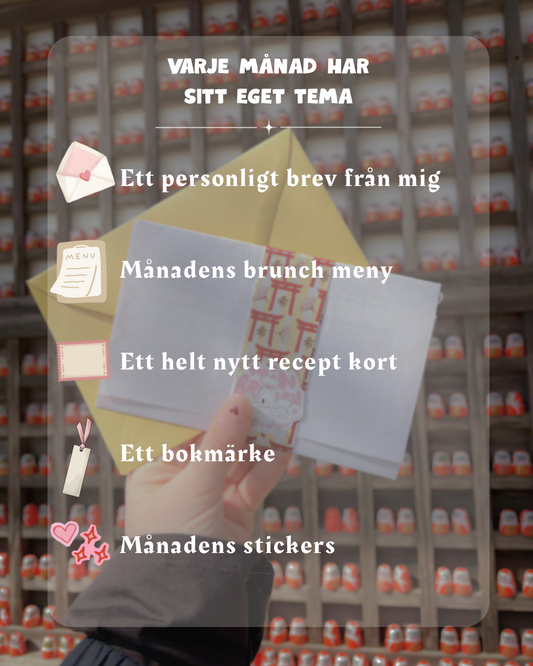 Snail mail club Juli (Skickas 10 Juli)