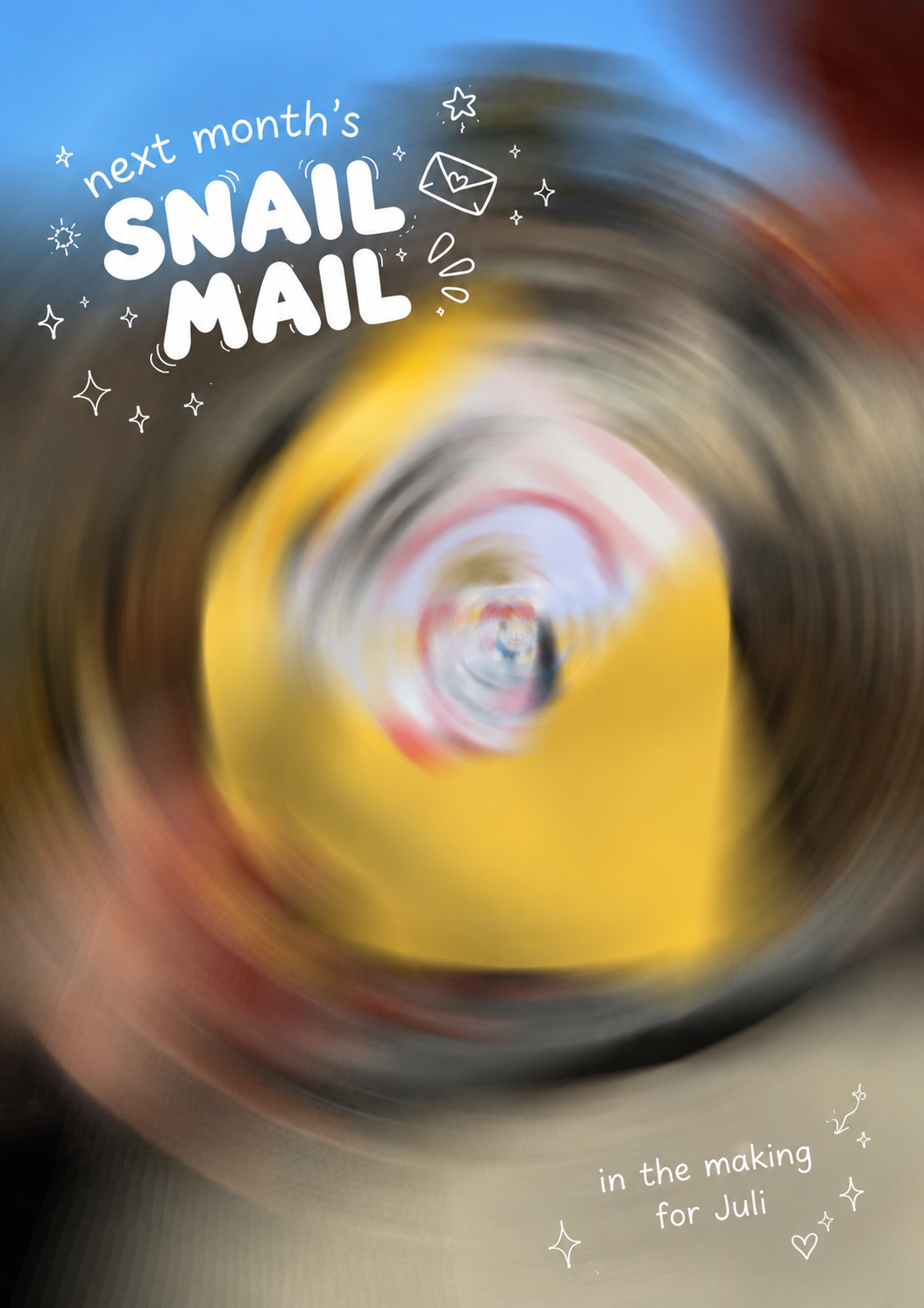 Snail mail club Juli (Skickas 10 Juli)