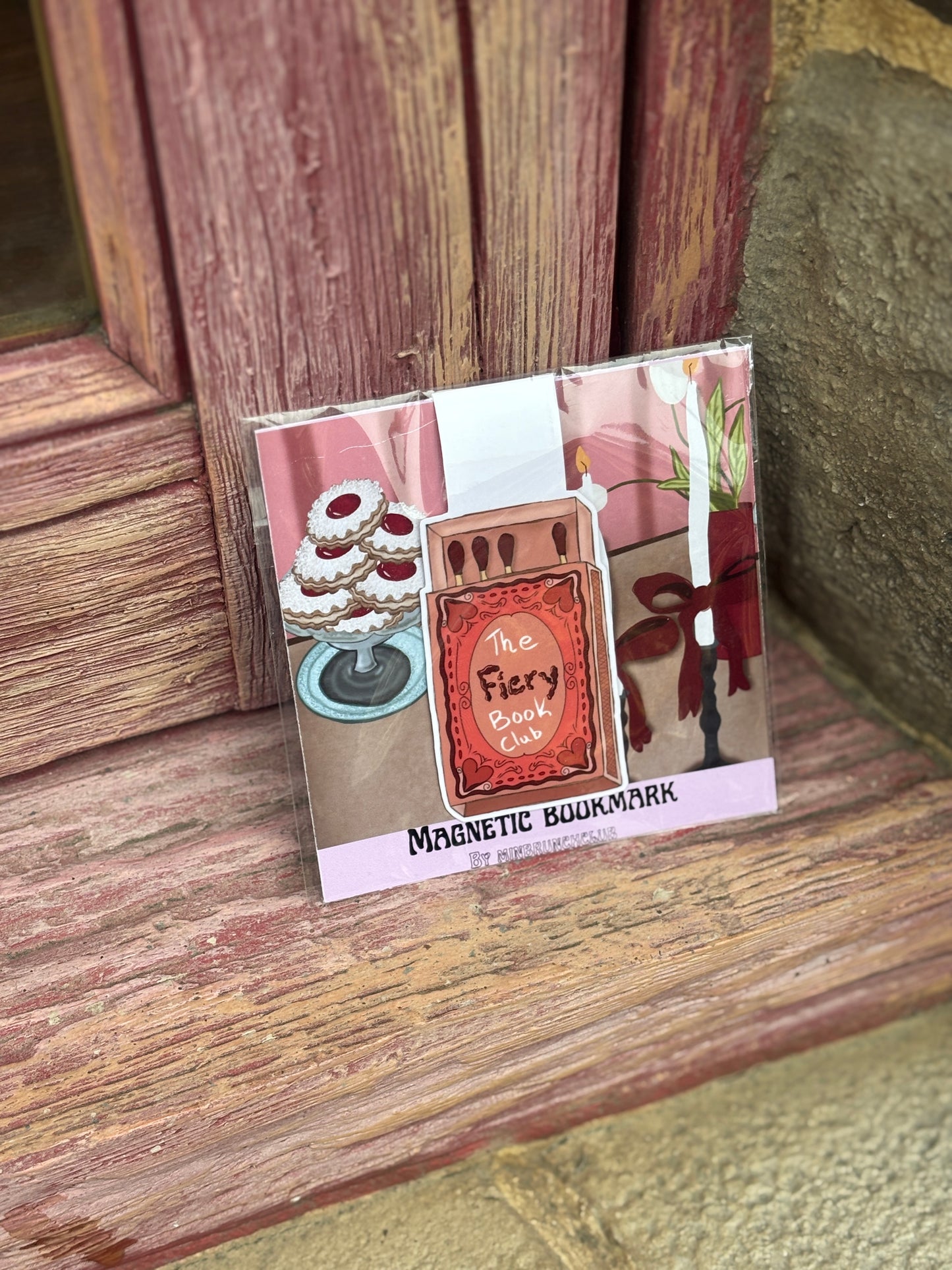 The FIERY bookclub bookmark