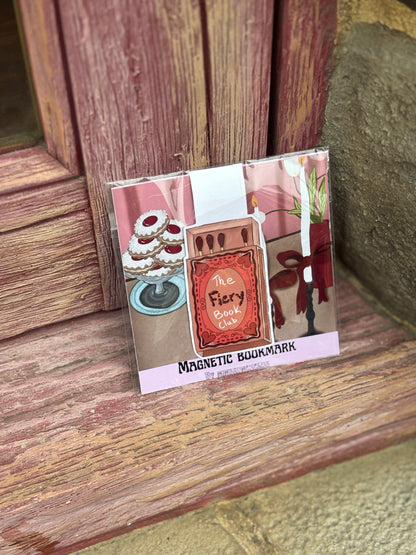 The FIERY bookclub bookmark