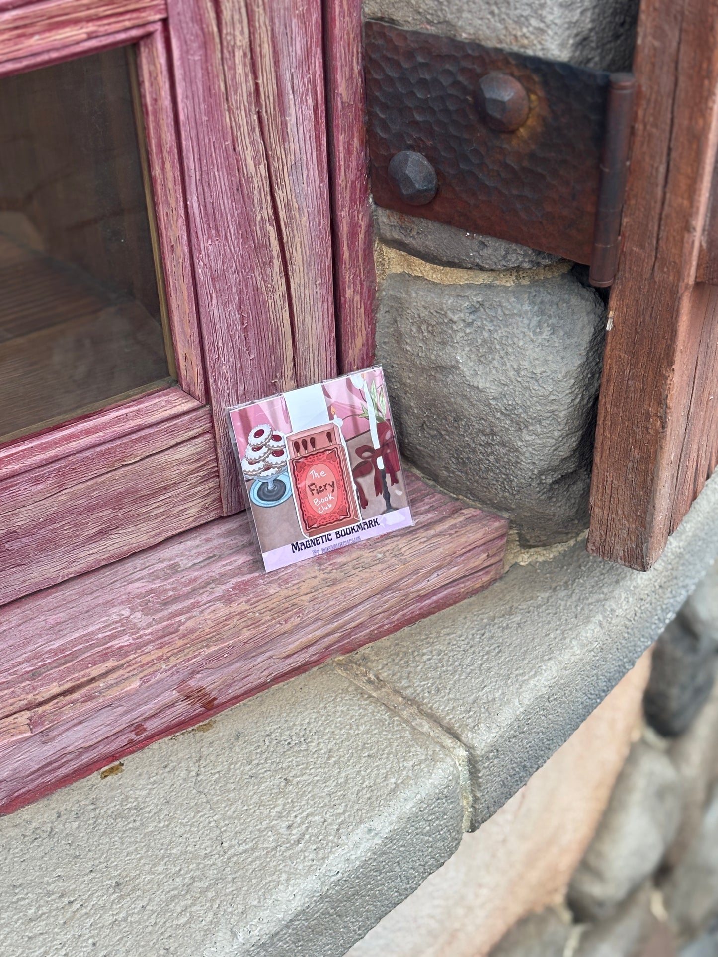 The FIERY bookclub bookmark