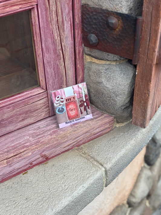 The FIERY bookclub bookmark