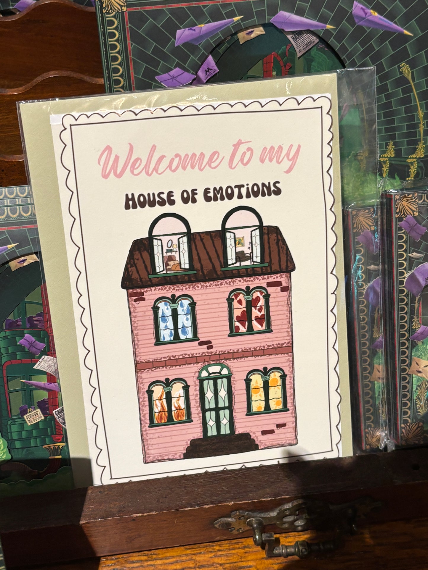 HOUSE OF EMOTIONS Postcard