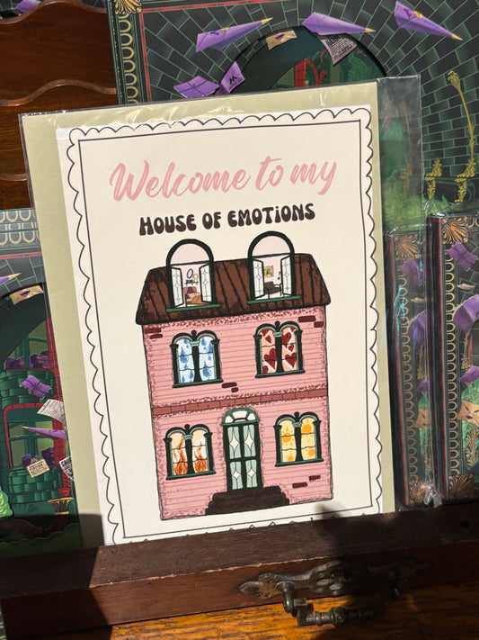 HOUSE OF EMOTIONS Postcard